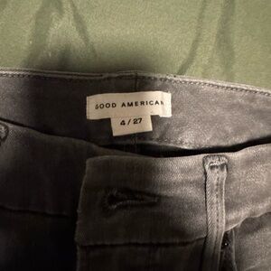 Good American Men's Charcoal Jeans